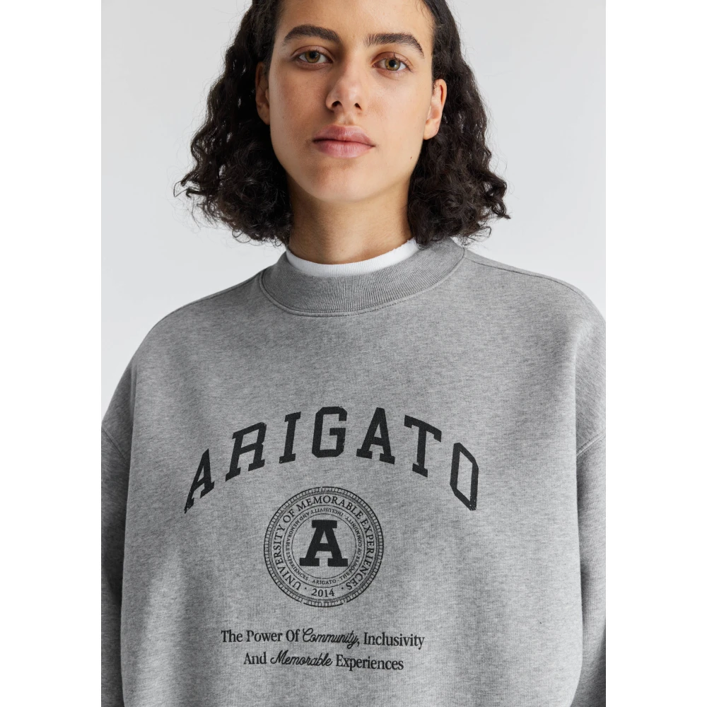 Axel Arigato Universiteitssweatshirt Gray Dames