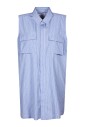 robe-sans-manches-multicolore-en-popeline