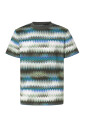 t-shirt-vert-en-coton-zigzag