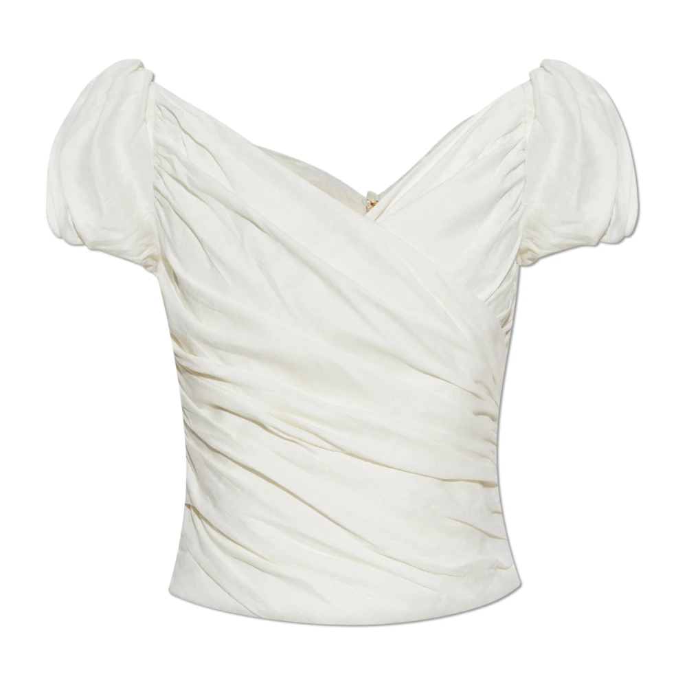 Cult Gaia Top Helene White Dames