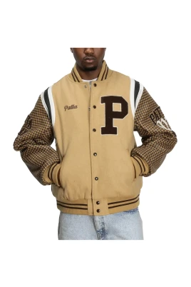 Athletic P Houndstooth Varsity Jacket Starfish