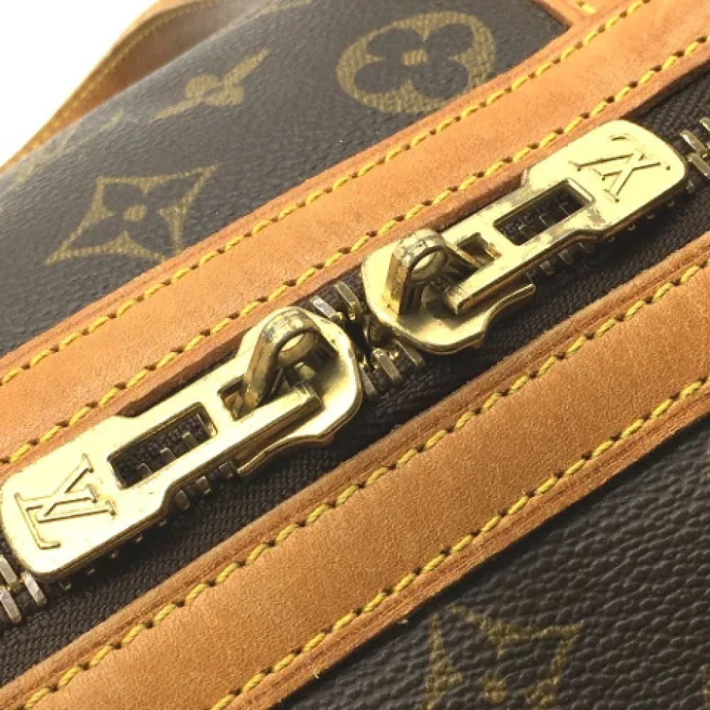 Louis Vuitton Vintage Pre-owned Cotton louis-vuitton-bags Brown Dames