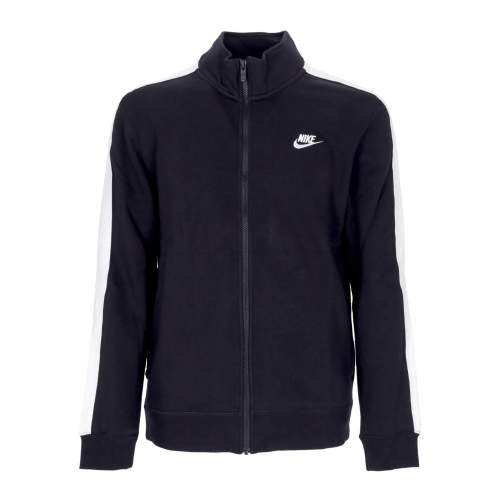 Nike High Neck Sportswear Sweatshirt Jacket Black Heren