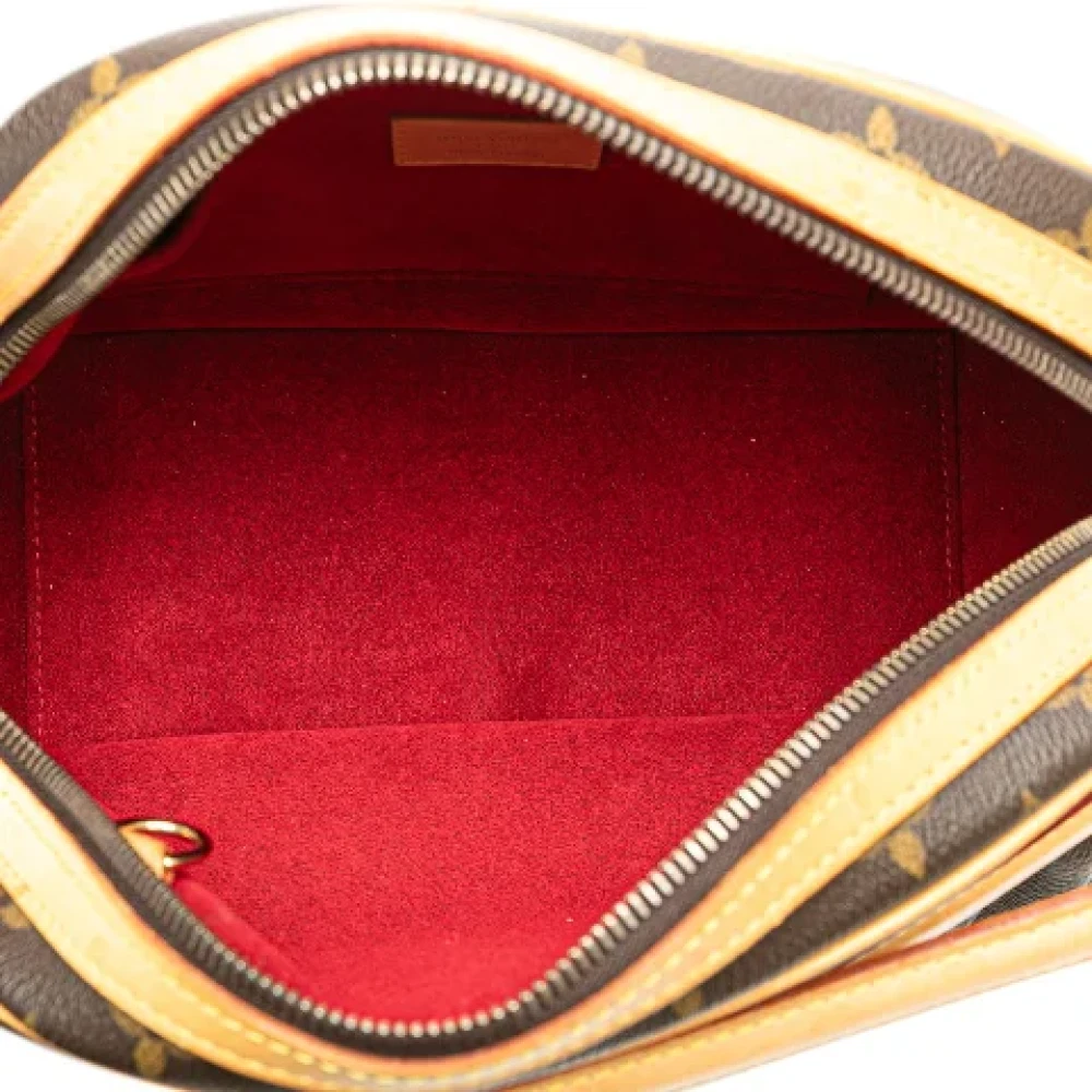 Louis Vuitton Vintage Pre-owned Canvas handbags Brown Dames