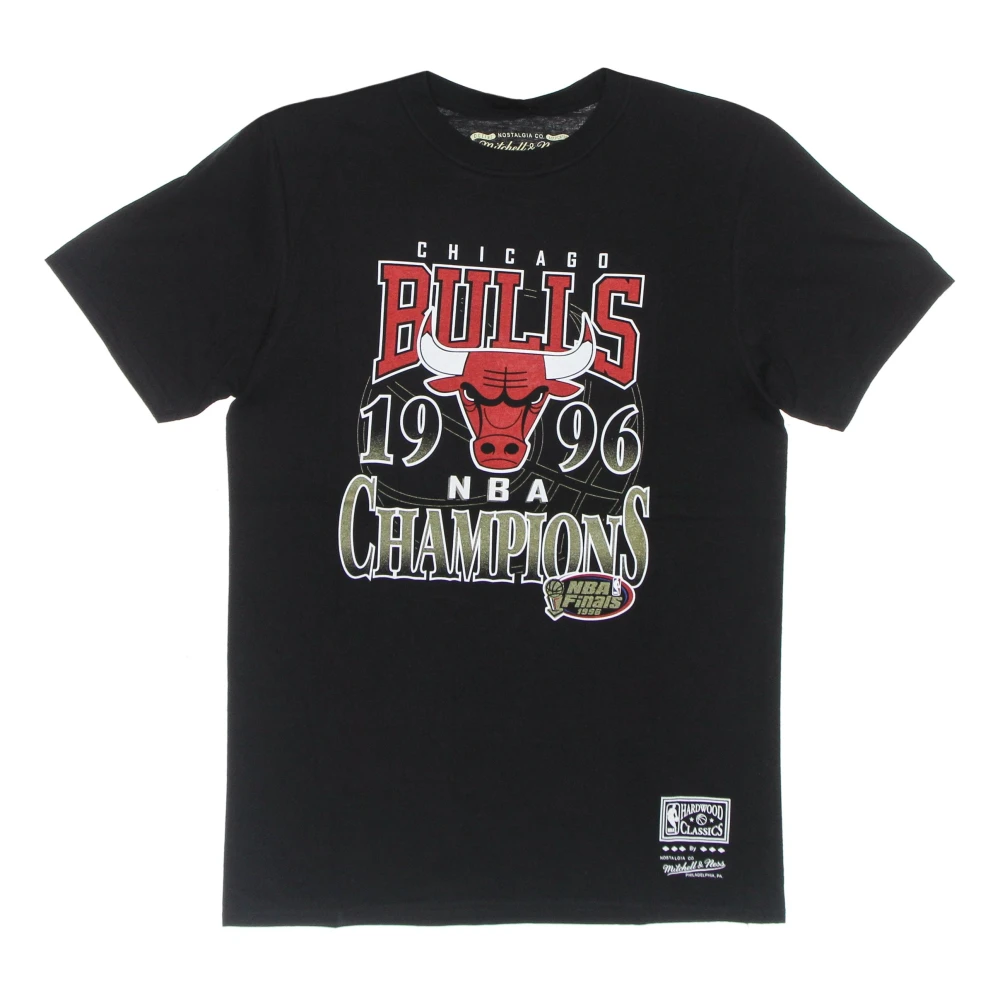 Mitchell & Ness Chicago Bulls 1996 Kampioenen Tee Black Heren