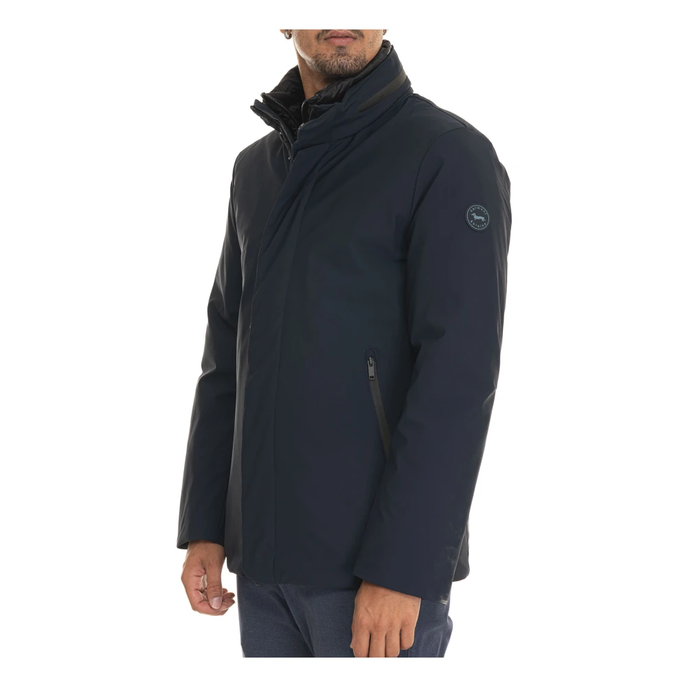 Harmont & Blaine Winddichte Jas met Afneembare Bib Blue Heren