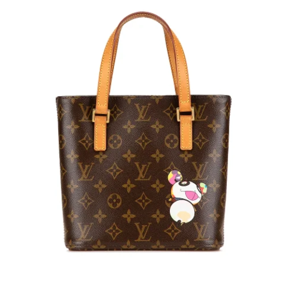 Louis Vuitton Vintage Pre-owned Canvas louis-vuitton-bags Brown Dames