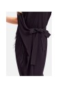 zwarte-crepe-wrap-jurk-met-franjes