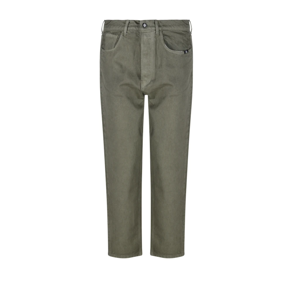 Amish Olive Branch Jeans Green Heren