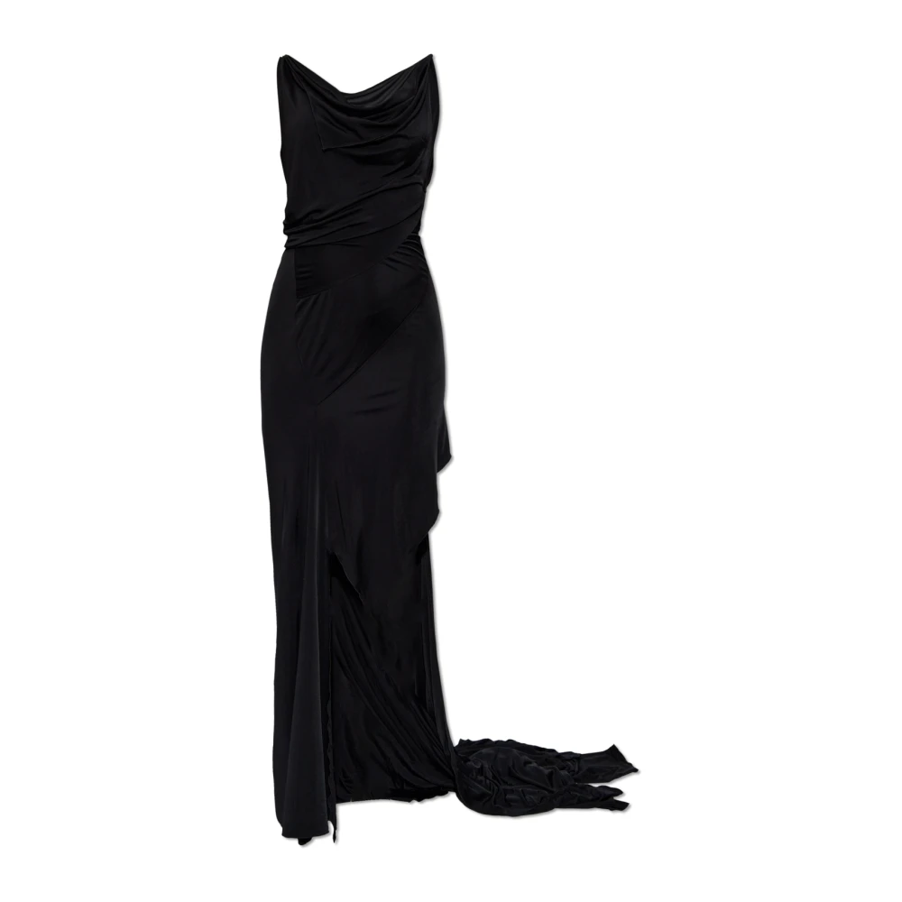 Dsquared2 Jurk met bandjes Black Dames