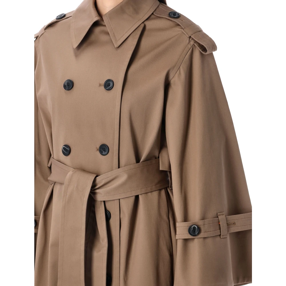 By Malene Birger Beige Fossil Alaya Trench Coat By Herenne Birger Brown Dames