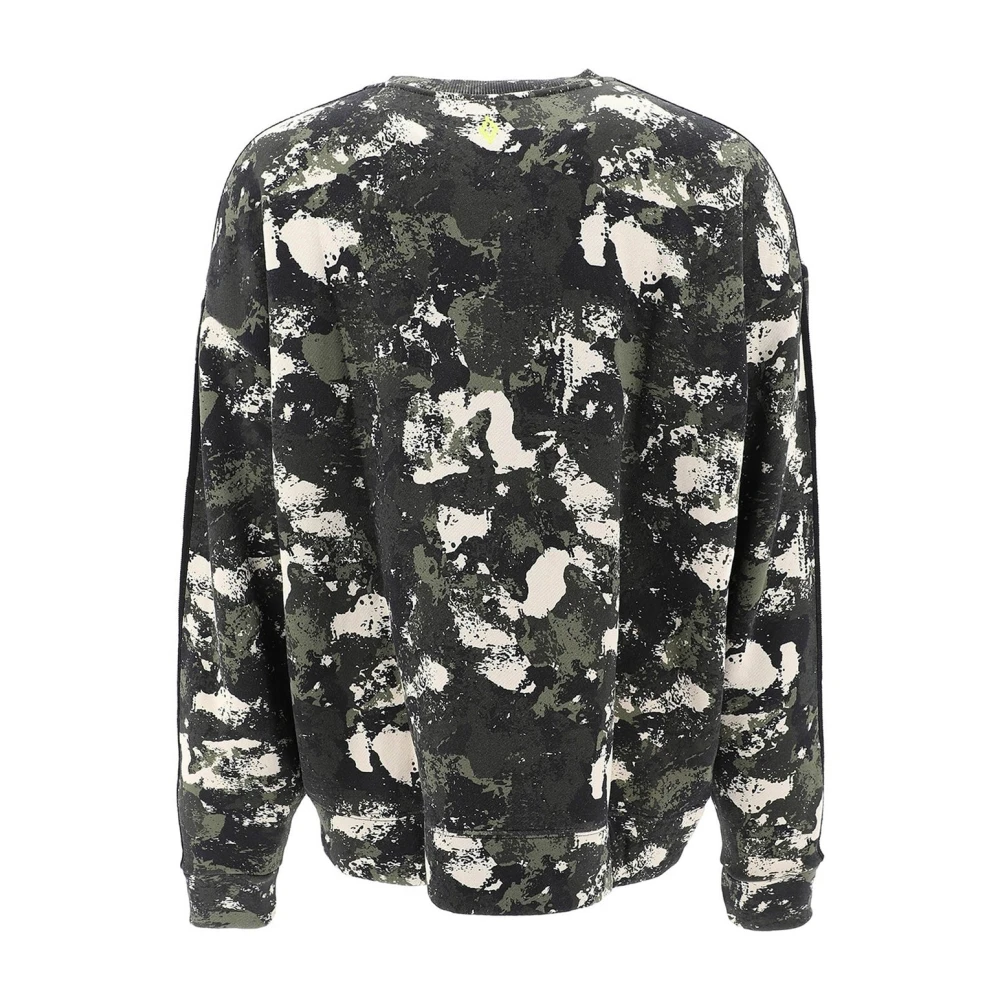 Marcelo Burlon Camouflage Sweatshirt met Front Print Multicolor Heren