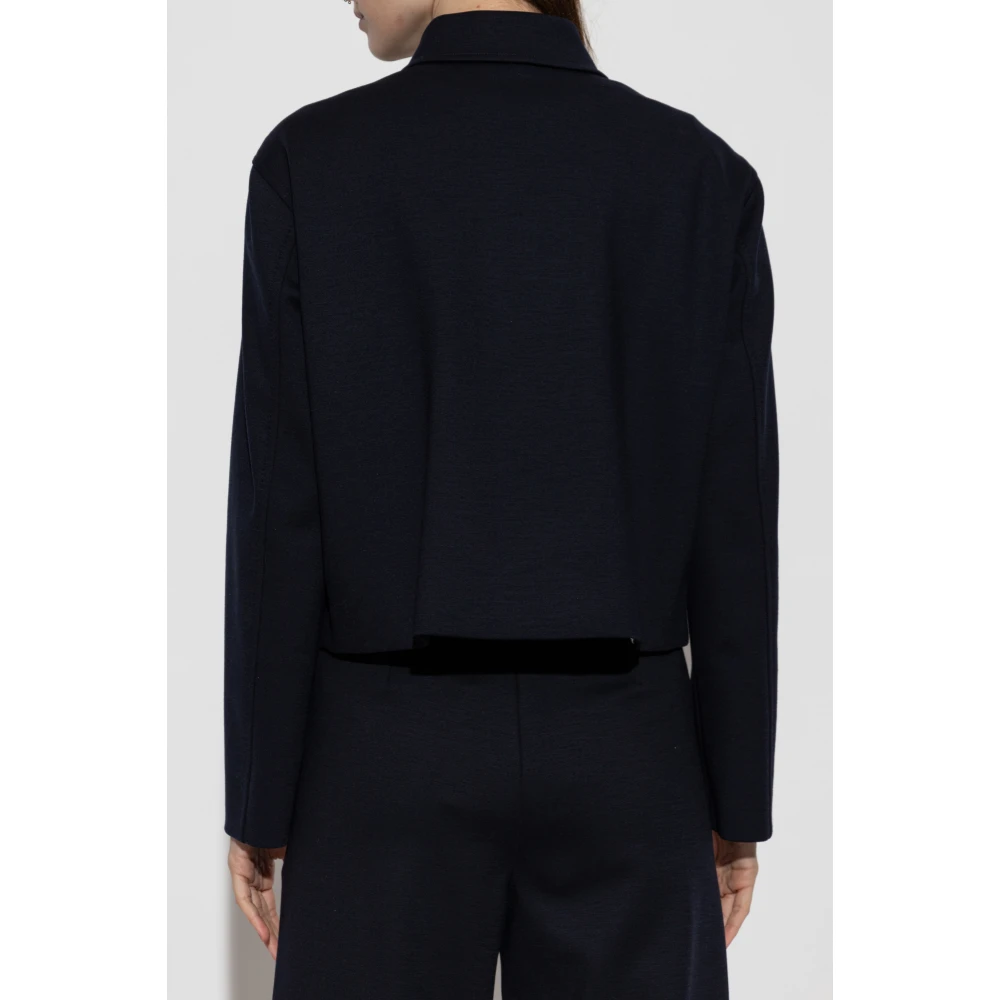 Max Mara Korte jas 'Talamo' Blue Dames