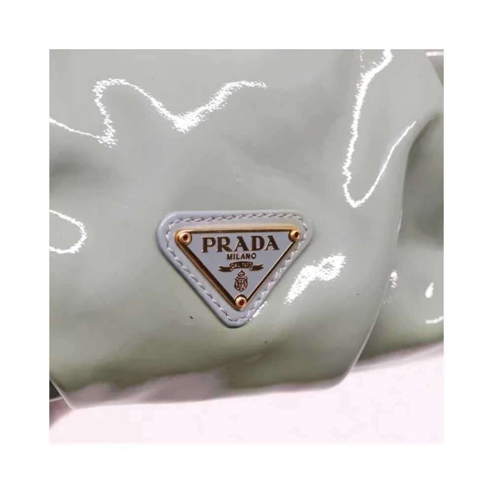 Prada Vintage Pre-owned Fabric prada-bags Green Dames