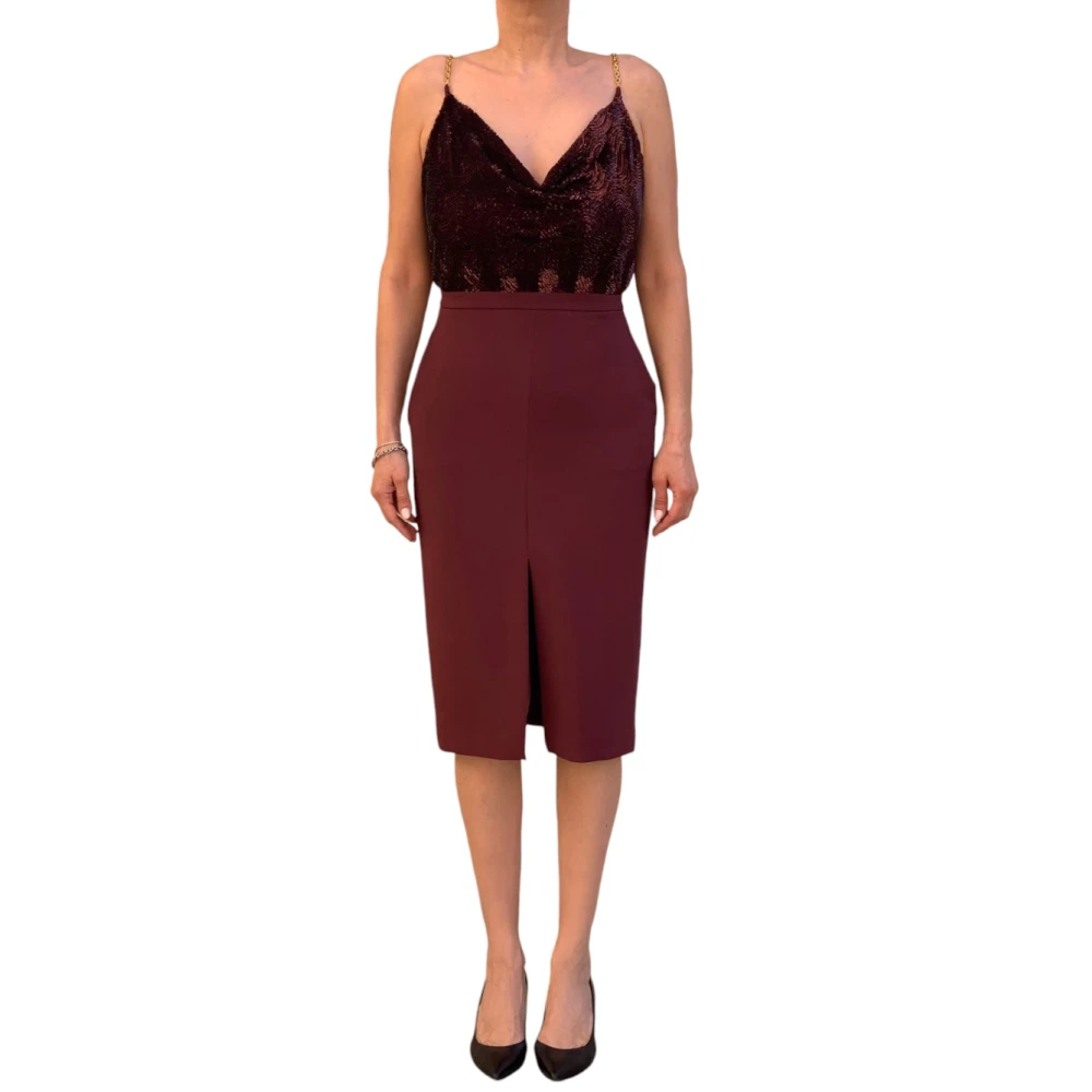 Dresses > Day Dresses > Midi Dresses - - Elisabetta Franchi - Modalova