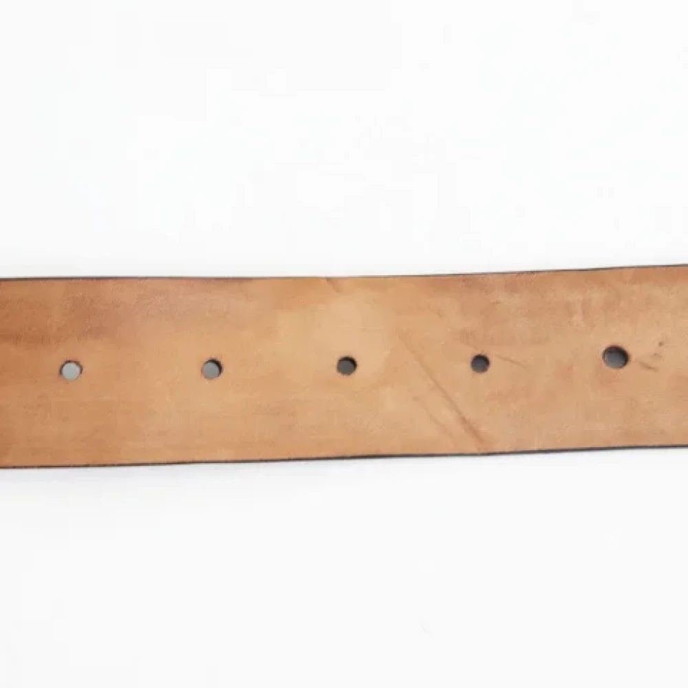 Salvatore Ferragamo Pre-owned Leather belts Black Dames