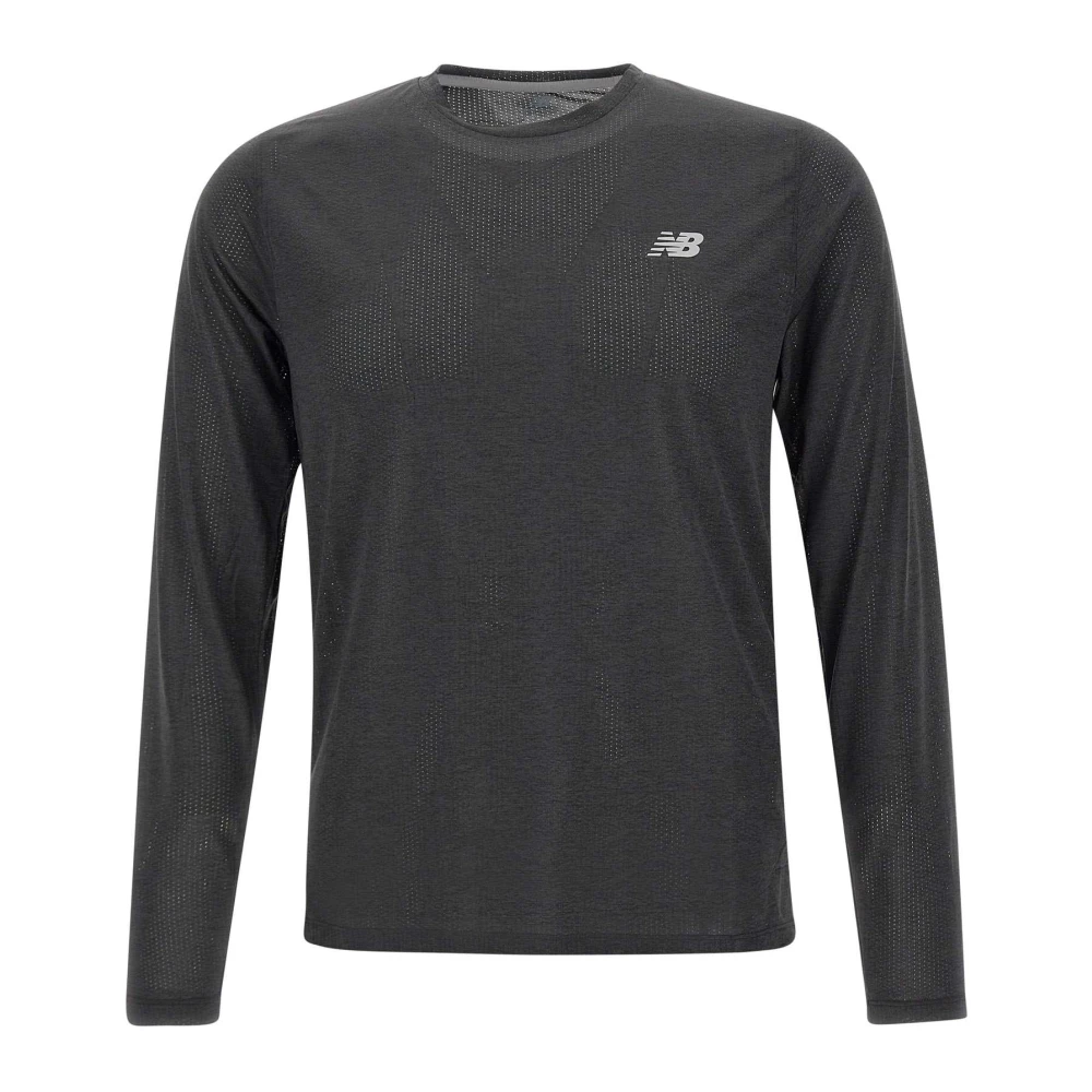 New Balance Zwarte Sweater Collectie Black Heren