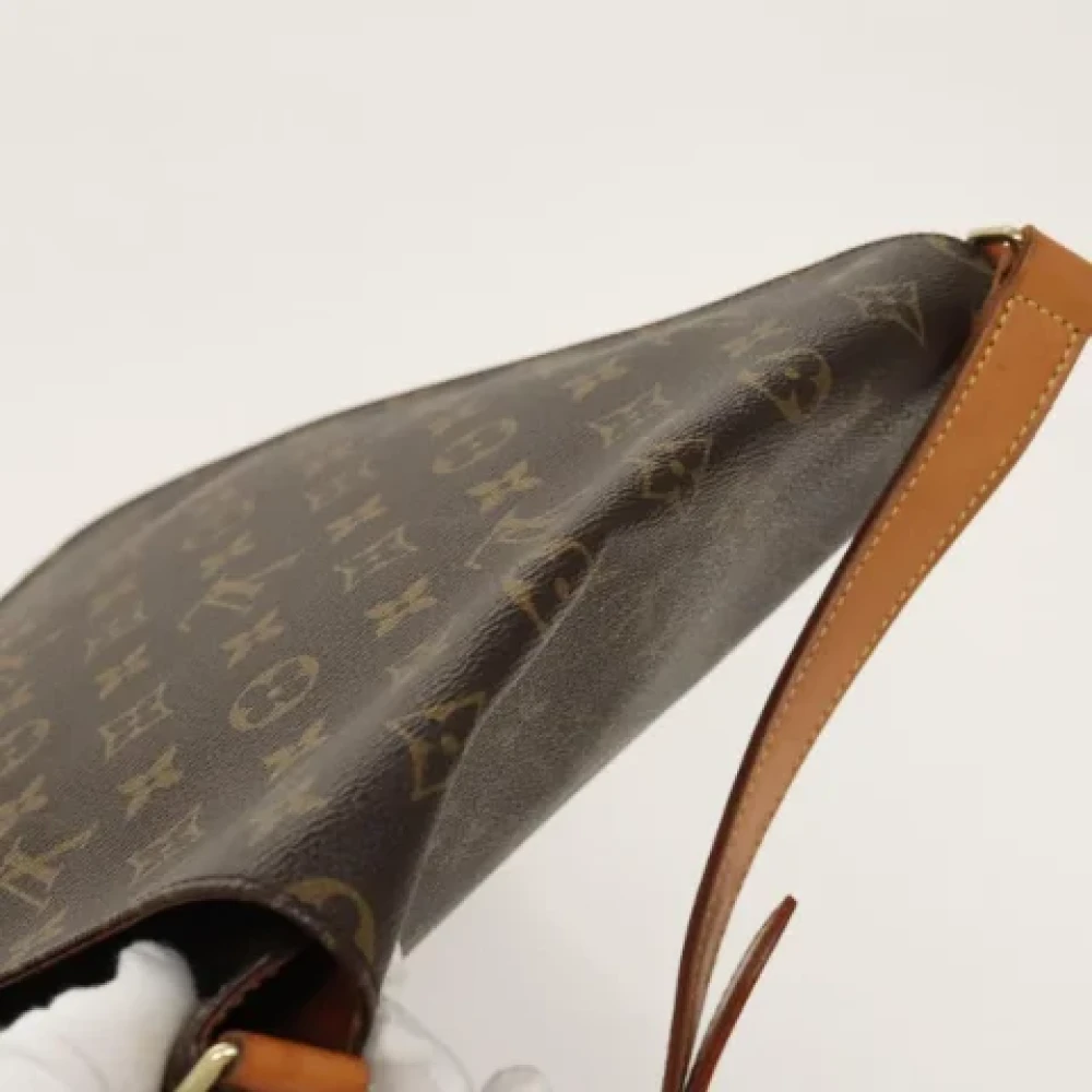 Louis Vuitton Vintage Pre-owned Canvas shoulder-bags Brown Dames