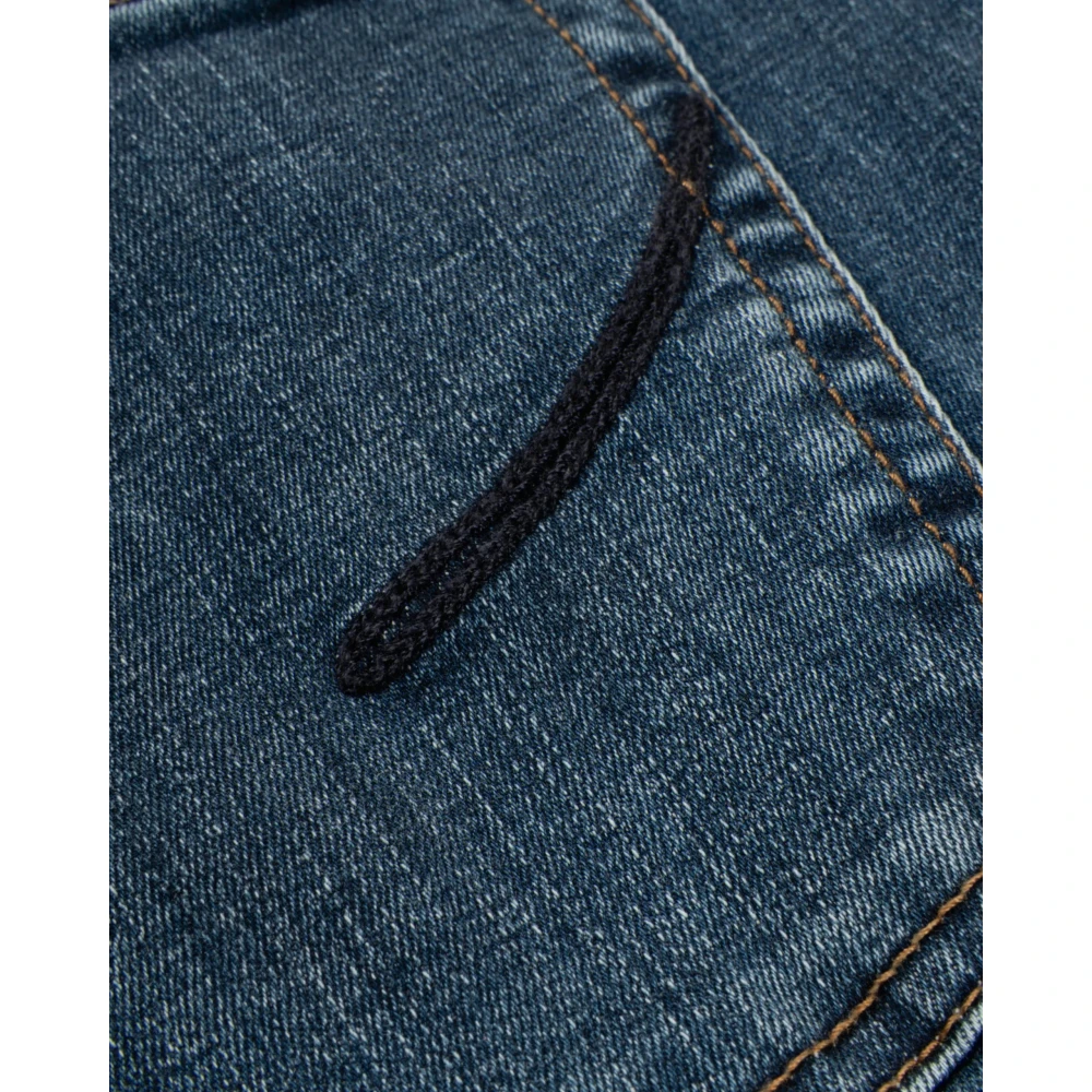 Hand Picked Moderne High-Waist 5-Pocket Jeans Blue Heren