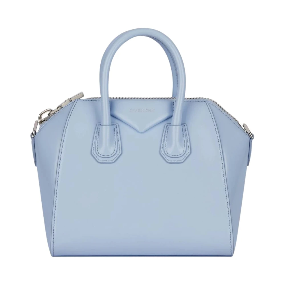 Givenchy Mini Antigona Crossbody Väska Baby Blå Blue, Dam