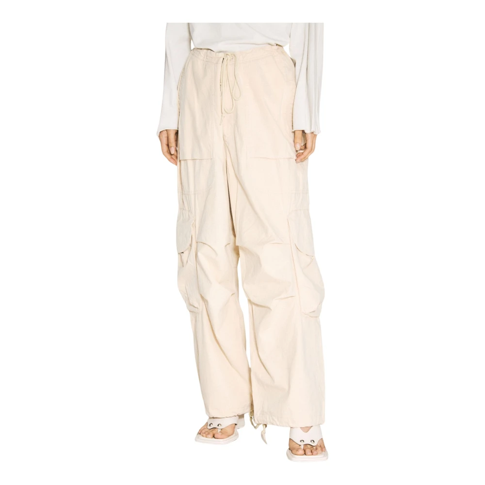 Entire Studios Canvas Cargo Broek Beige Dames