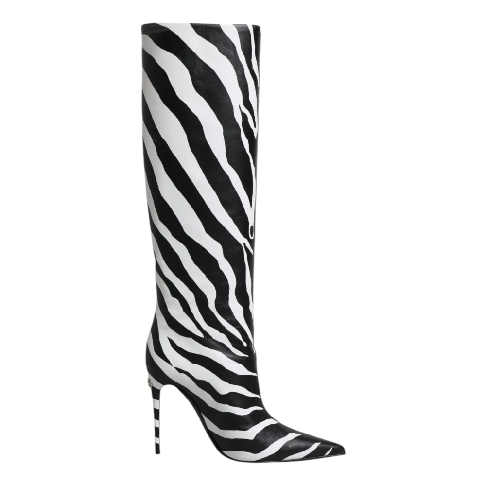 Dolce & Gabbana Damen Schwarz High Boots