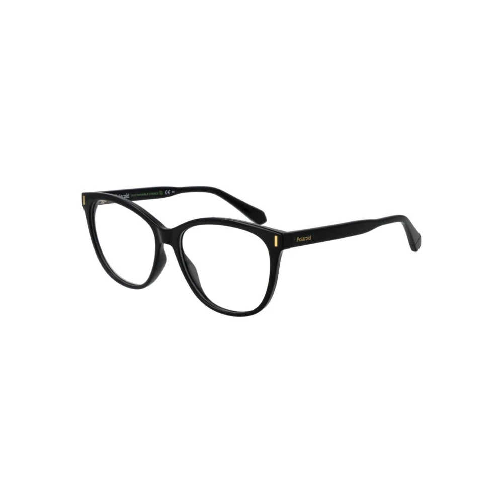 Polaroid Women's Black Glasses, One Size, Cat Eye Optical Frames