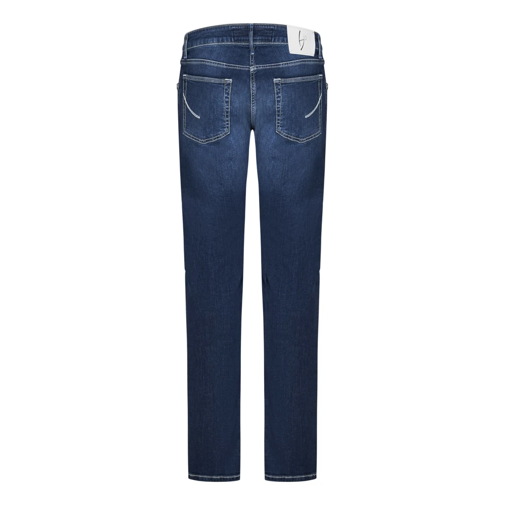 Hand Picked Jeans Blue Heren