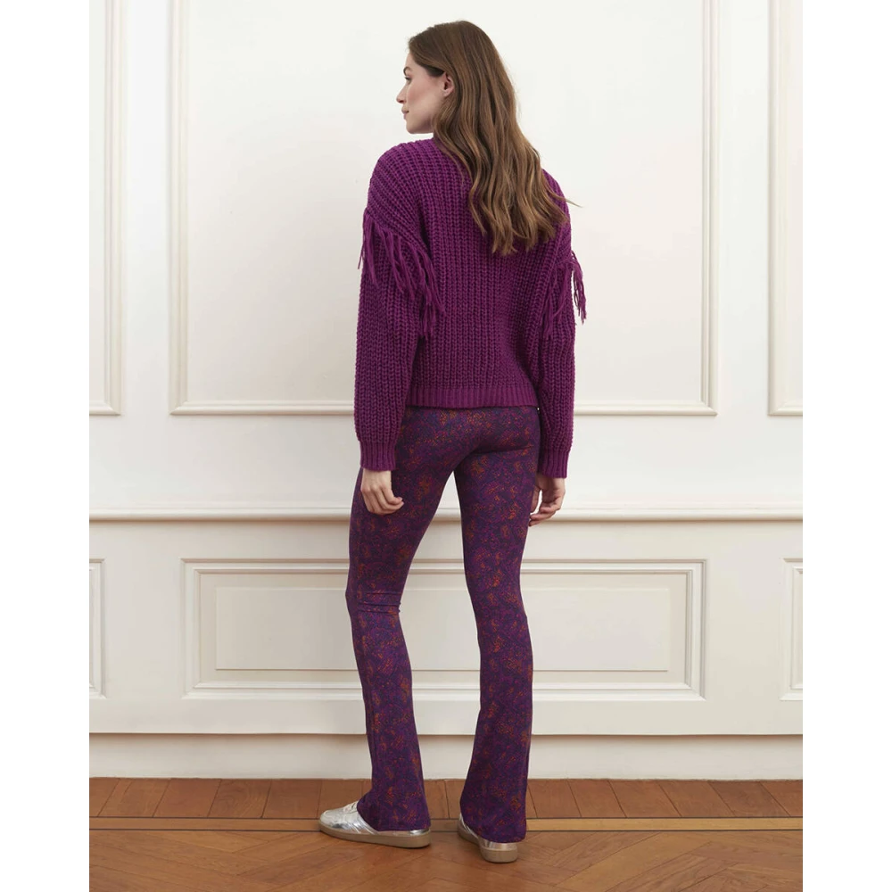 Lofty Manner Sol Broek in Stijlvol Ontwerp Purple Dames