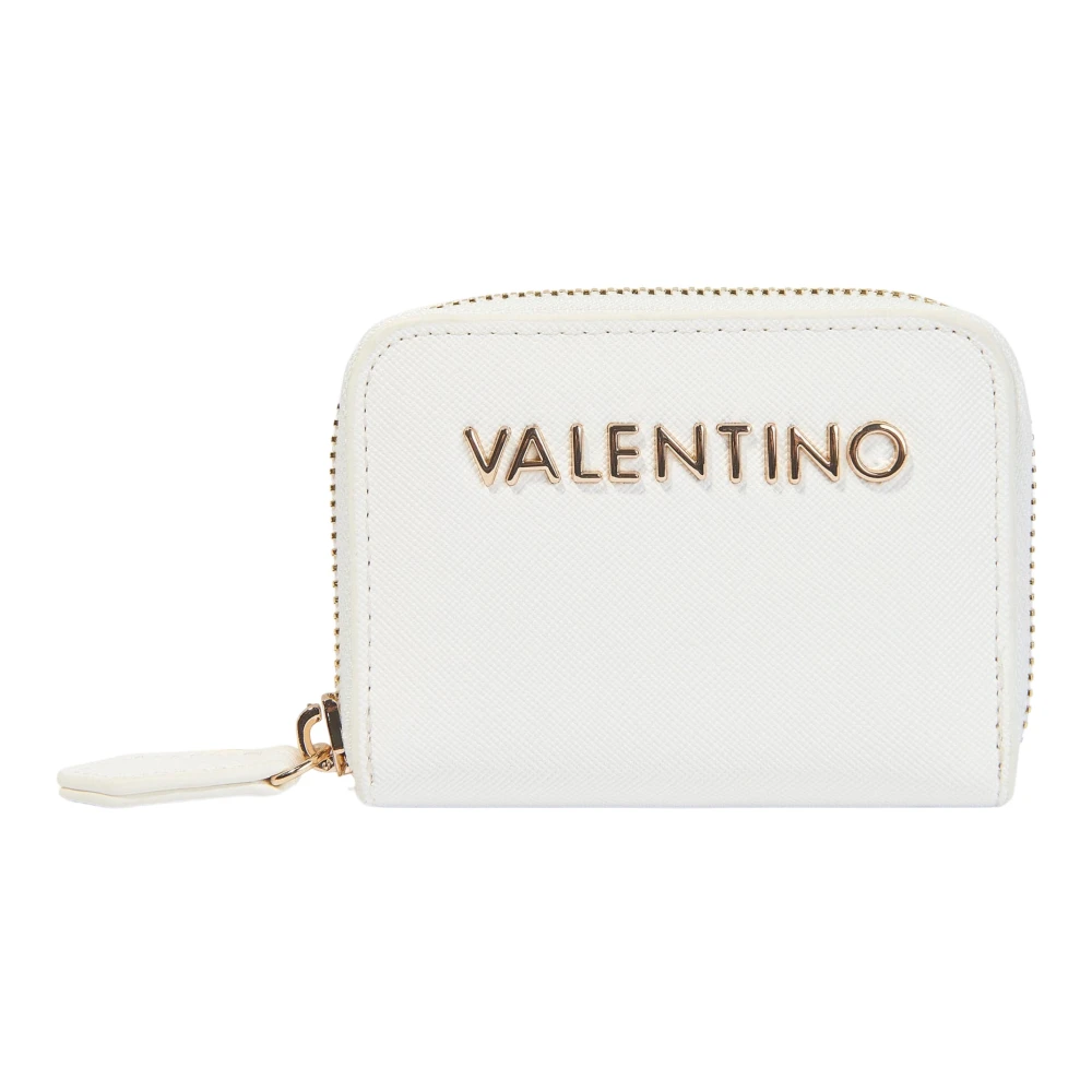 Valentino Women's White Wallets & Cardholders, One Size, Divina Zip Around Wallet