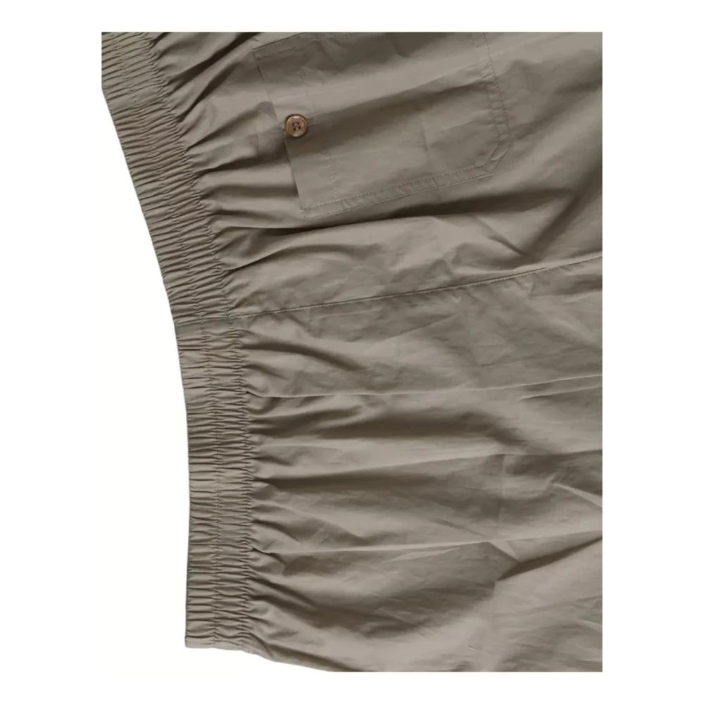 Dolce & Gabbana Katoenen Boxershorts met Elastische Tailleband Brown Heren