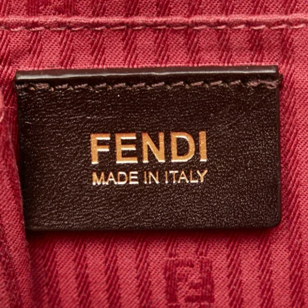 Fendi Vintage Pre-owned Leather fendi-bags Red Dames