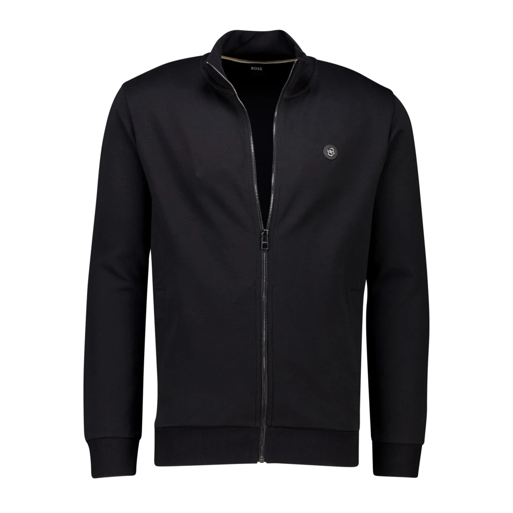 Hugo Boss Zwarte Vest Stijlvolle Herenmode Black Heren