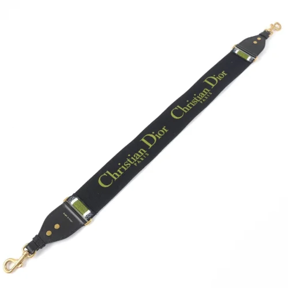 Dior Vintage Pre-owned Canvas home-office Green Dames
