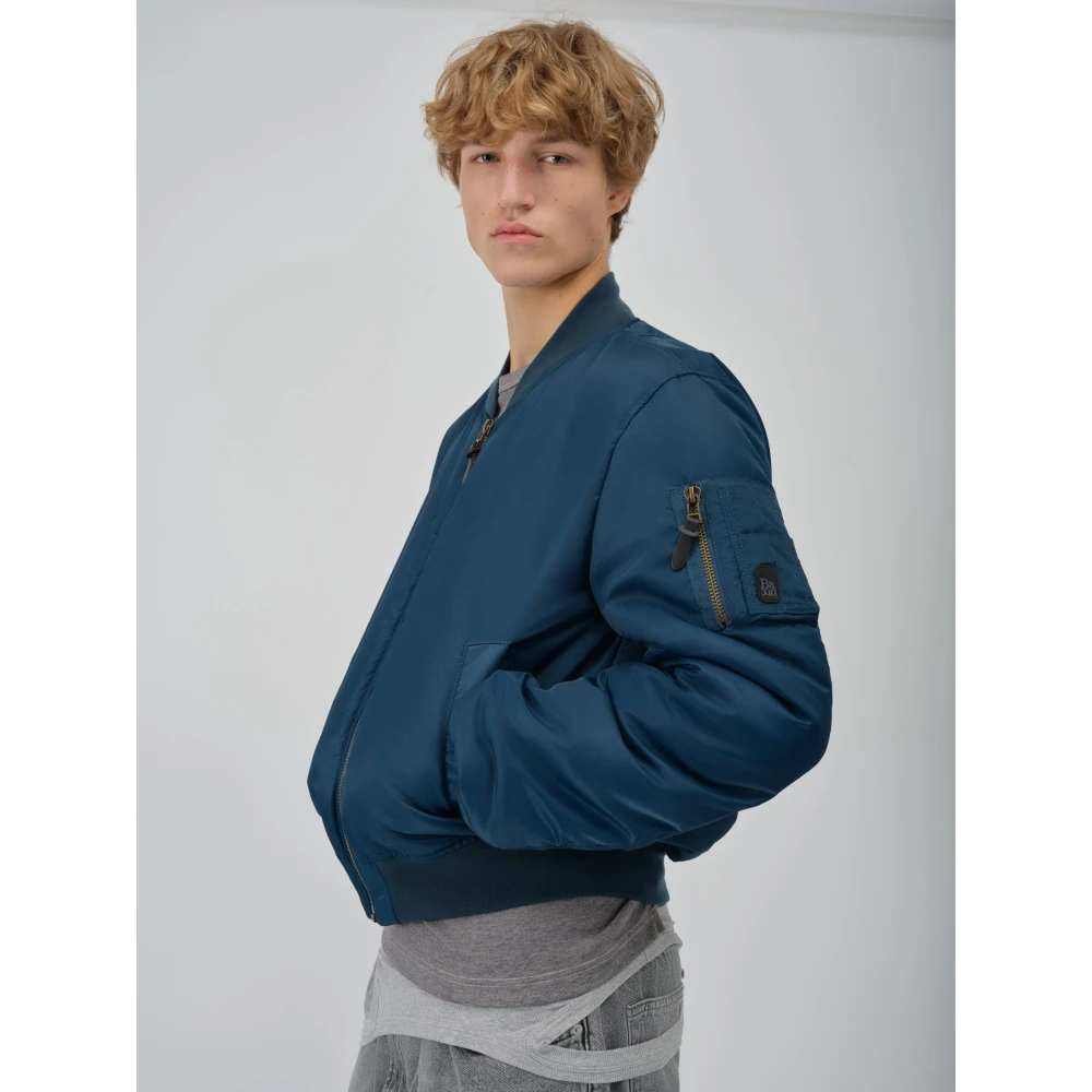 Bacon M Bomber Twill Avio Blue Heren