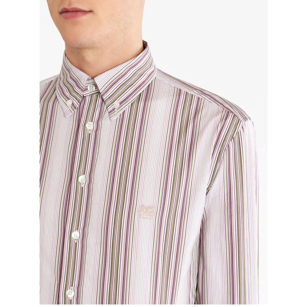 ETRO Roma Overhemden Multicolor Heren