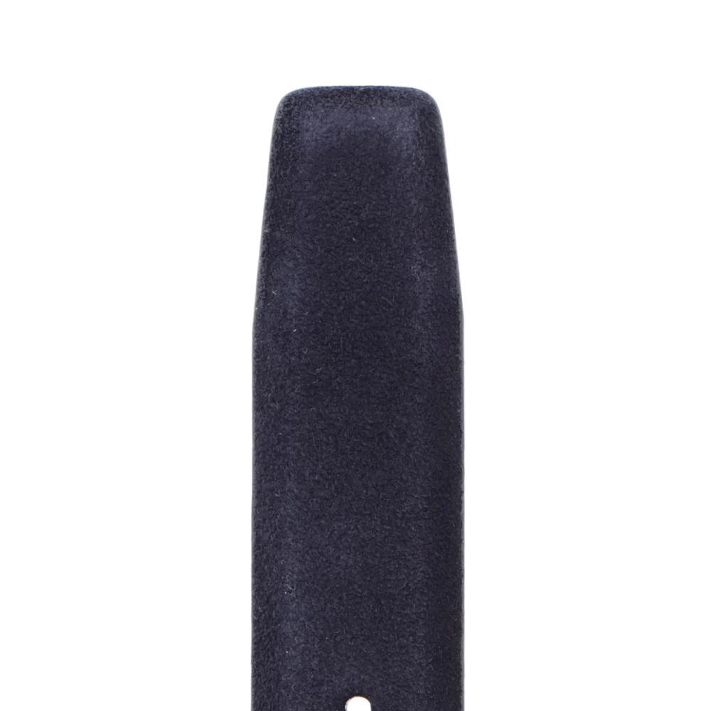 Santoni Stijlvolle Leren Riem voor Mannen Blue Heren