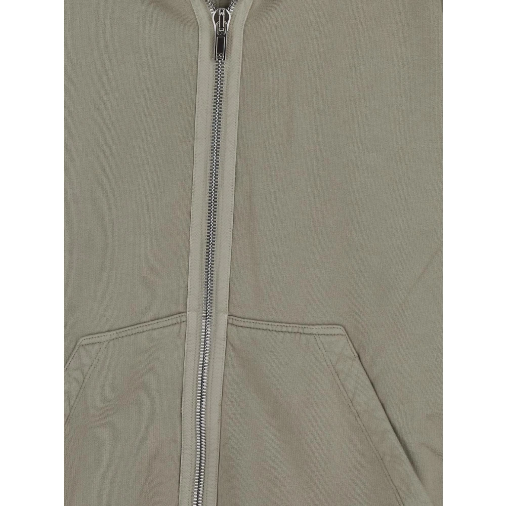 Rick Owens Jumbo Gimp Hoodie Katoenen Sweatshirt Brown Heren