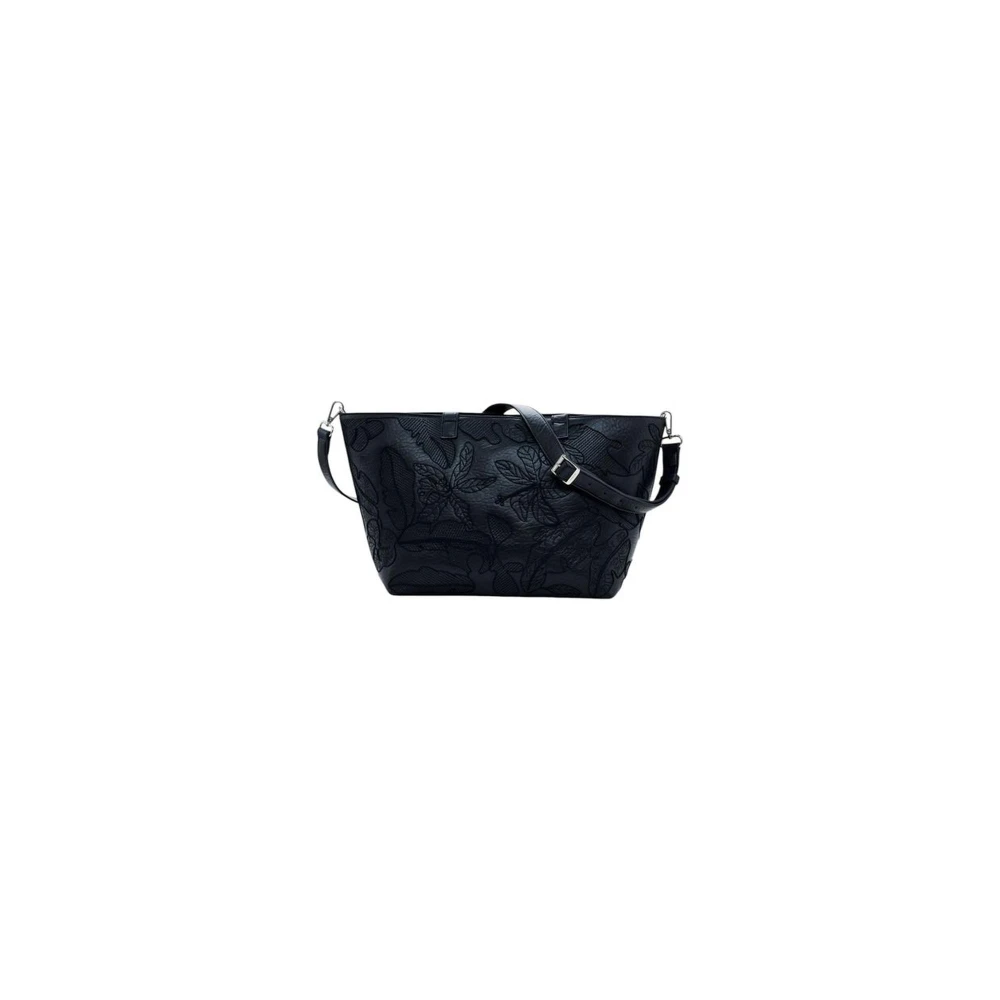 Desigual Grote Capaciteit Polyethyleen Handtas Black Dames
