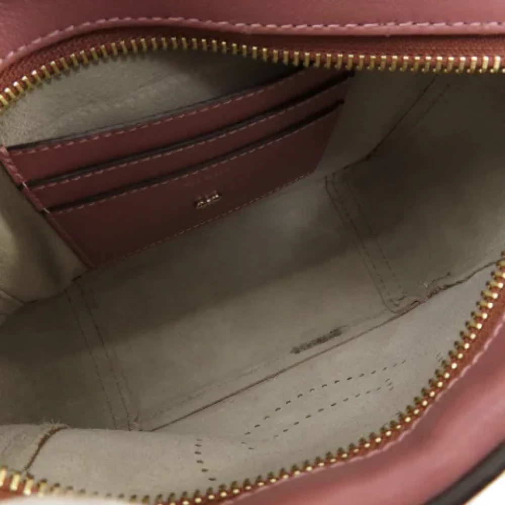 Anya Hindmarch Pre-owned Leather shoulder-bags Pink Dames