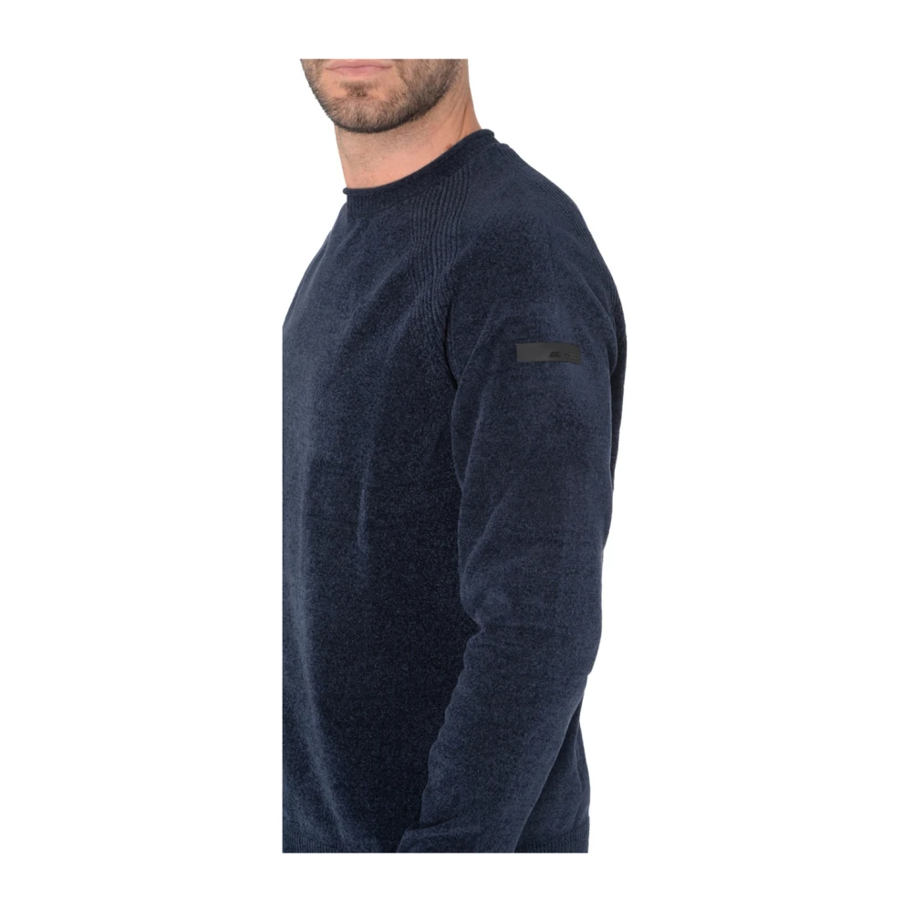 RRD Blauwe fluweelachtige trui Blue Heren
