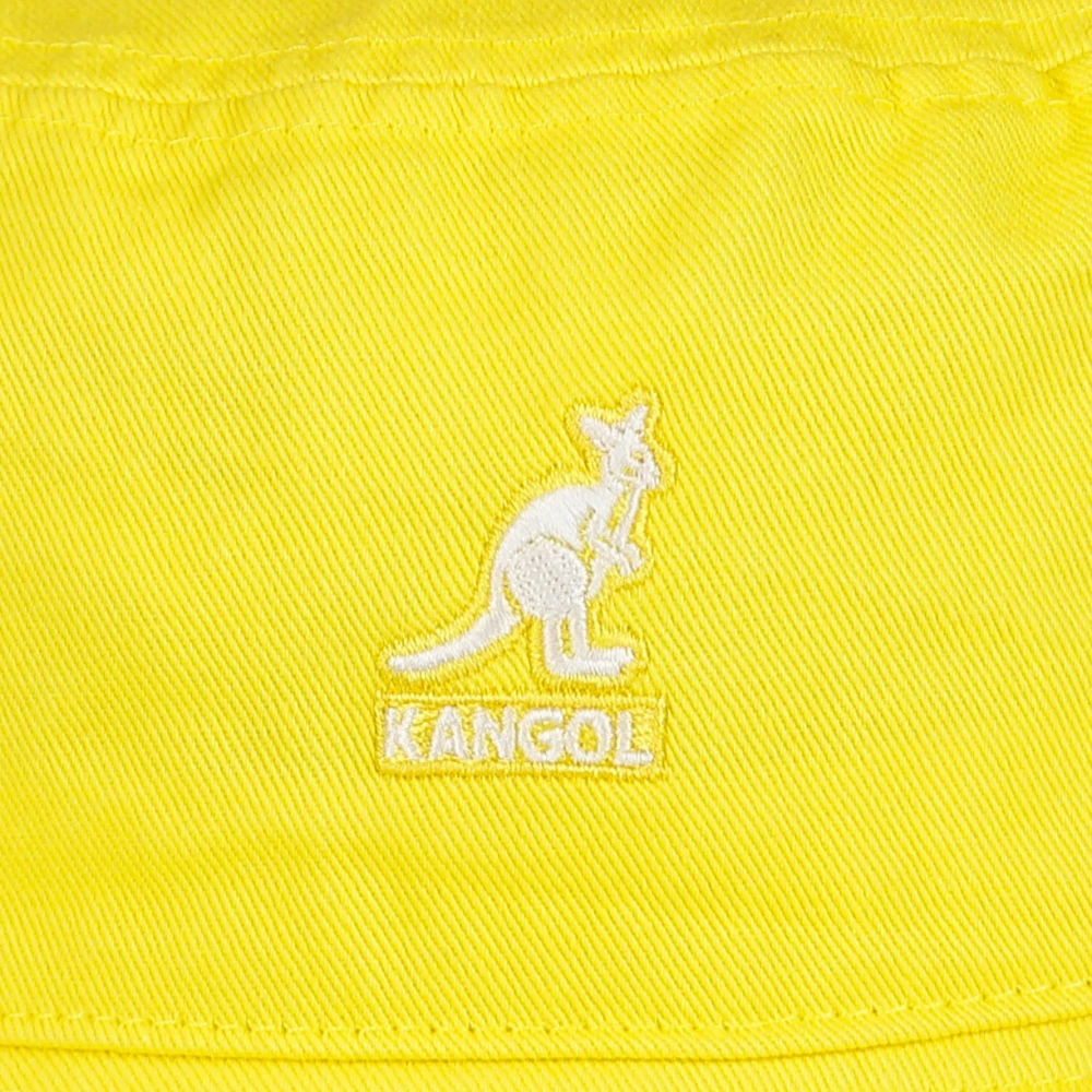 Kangol Citroensorbet Gewassen Emmerhoed Yellow Unisex