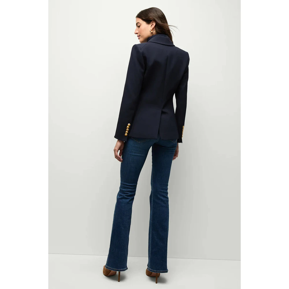 Veronica Beard Navy Miller Dickey Jacket Blue Dames