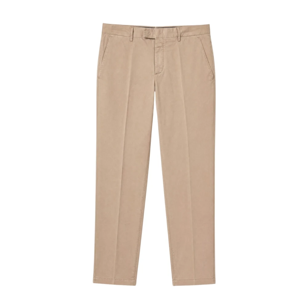 Pt Torino Mannelijk Bruin Broeken Heren, 2XL, Leer, Slim-Fit Broek