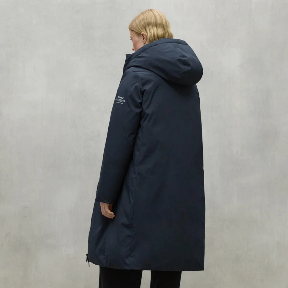 Ecoalf Omkeerbare Jassen voor Mannen en Vrouwen Blue Dames