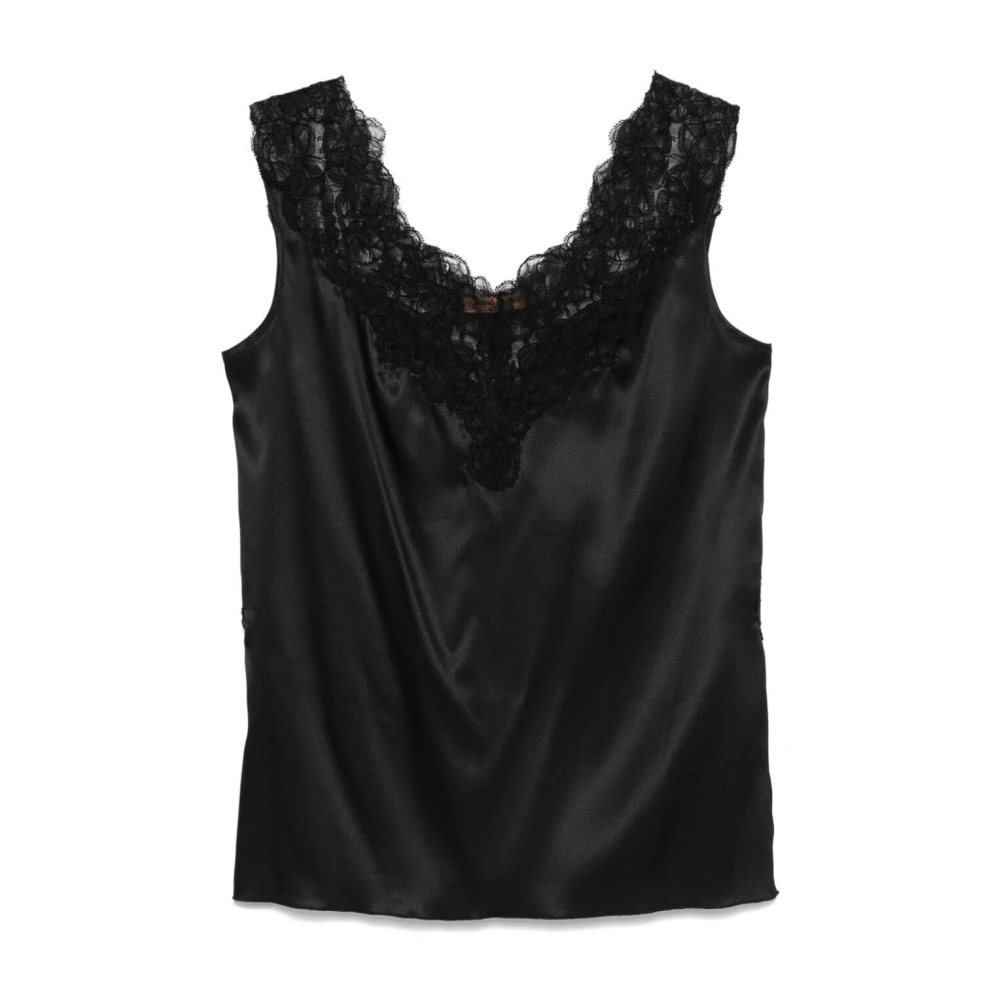 Ermanno Scervino Stijlvolle TOP voor vrouwen Black Dames