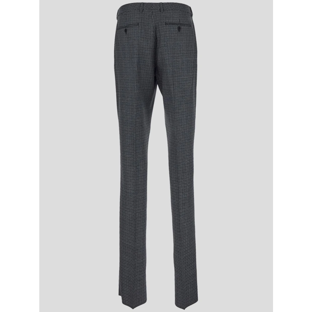 Lardini Wollen Klassieke Broek Gray Heren