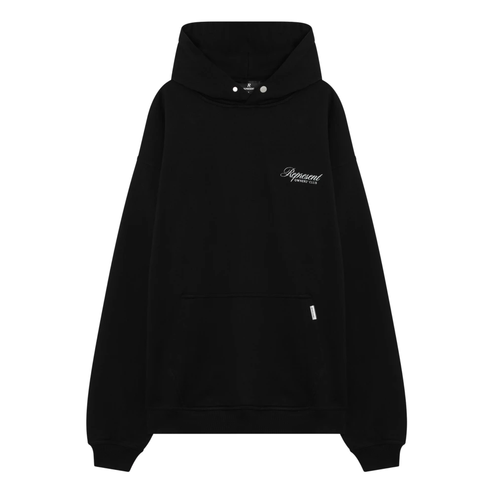 Represent Hooded Sweatshirt Black Heren