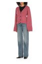 cardigan-fuchsia-en-maille-avec-col-en-v