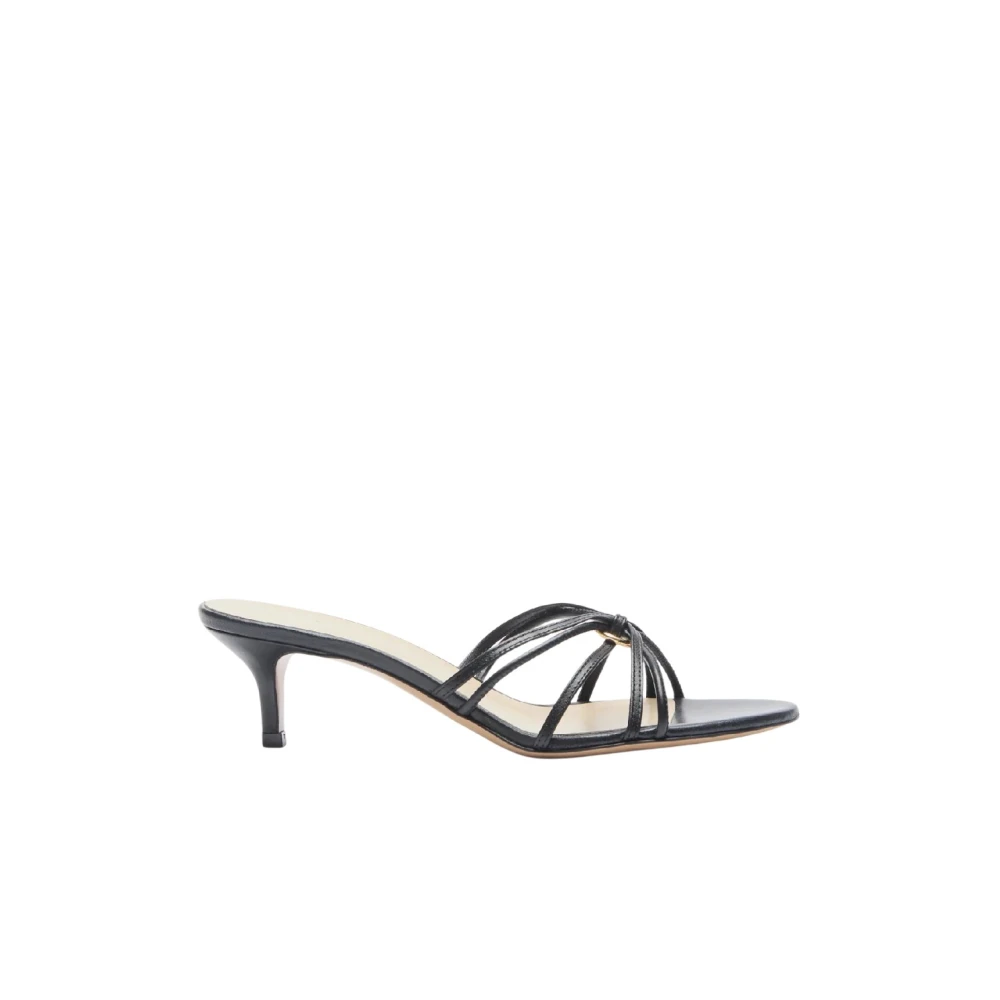 Le Monde Beryl Black Heeled Mules, Female, 8 Uk, Stiletto Flip-Flops